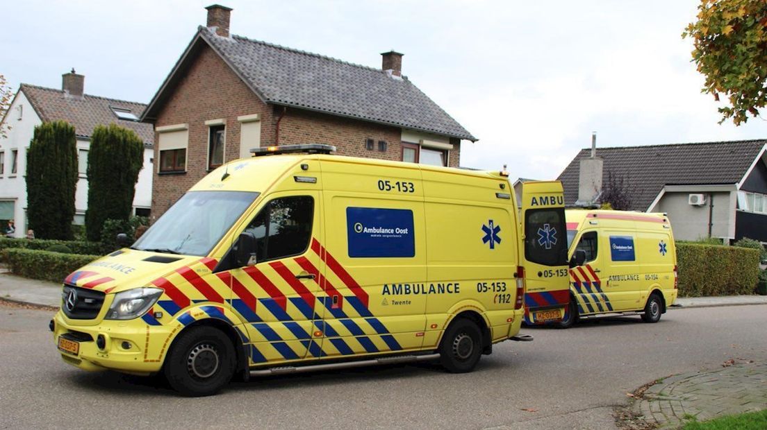 Vier fietsers in botsing in Almelo