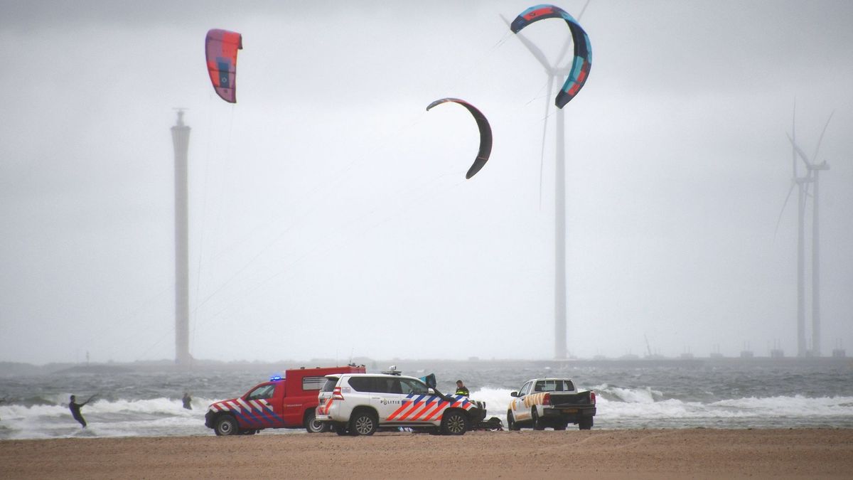 Kitesurfer gewond geraakt bij Vrouwenpolder