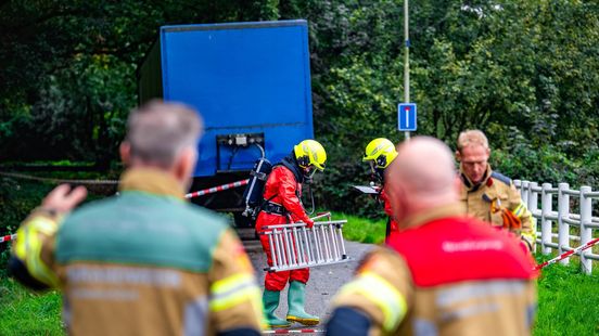 Mogelijk drugsafval gevonden bij verlaten trailer