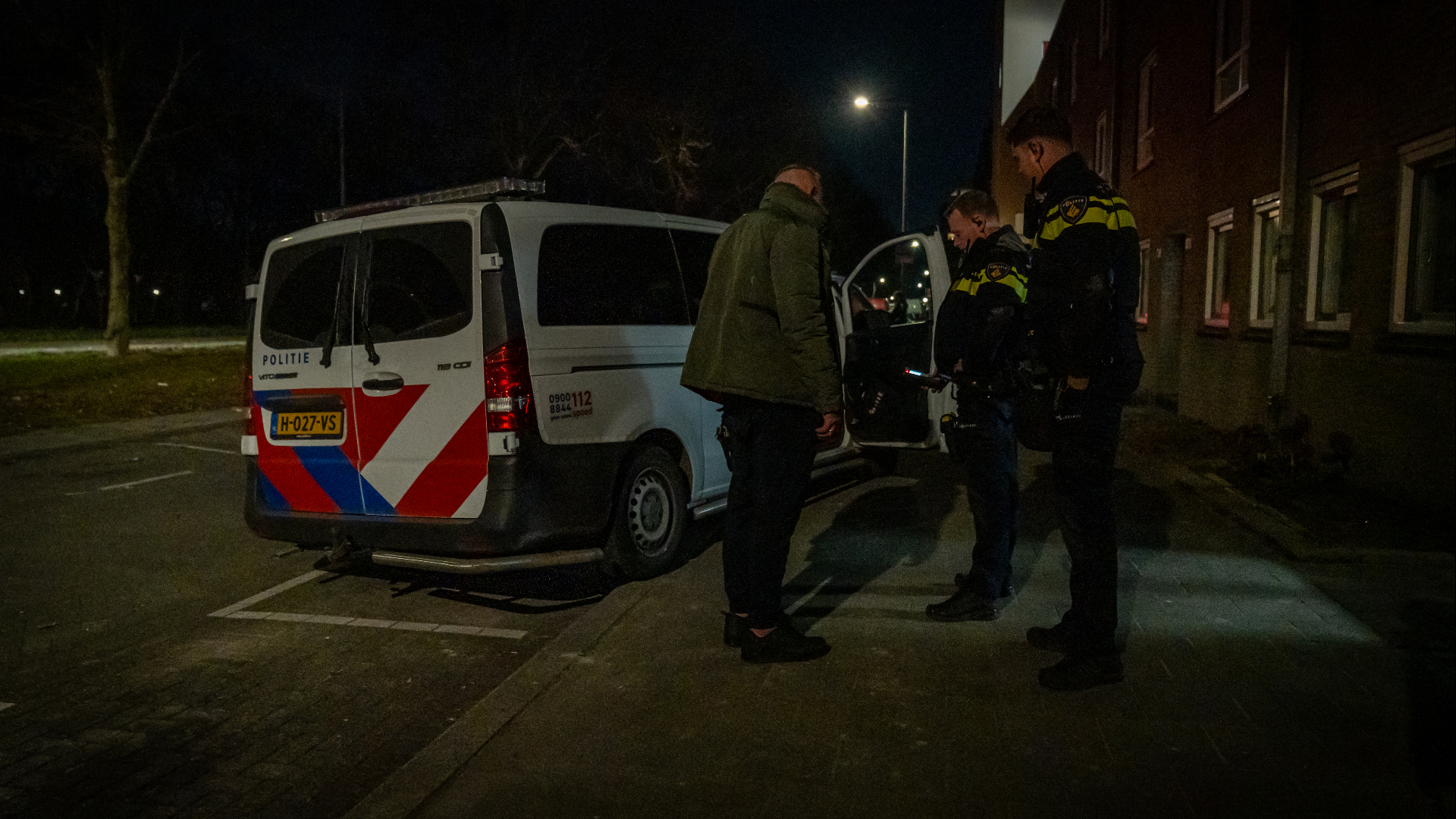 De dronken man deed een valse melding van een steekpartij vanaf de Oldegaarde