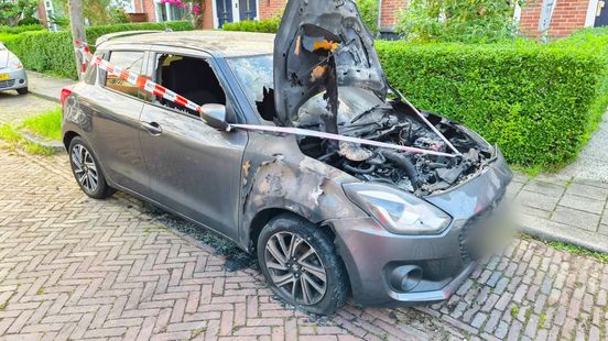 Auto total loss verklaard na brand
