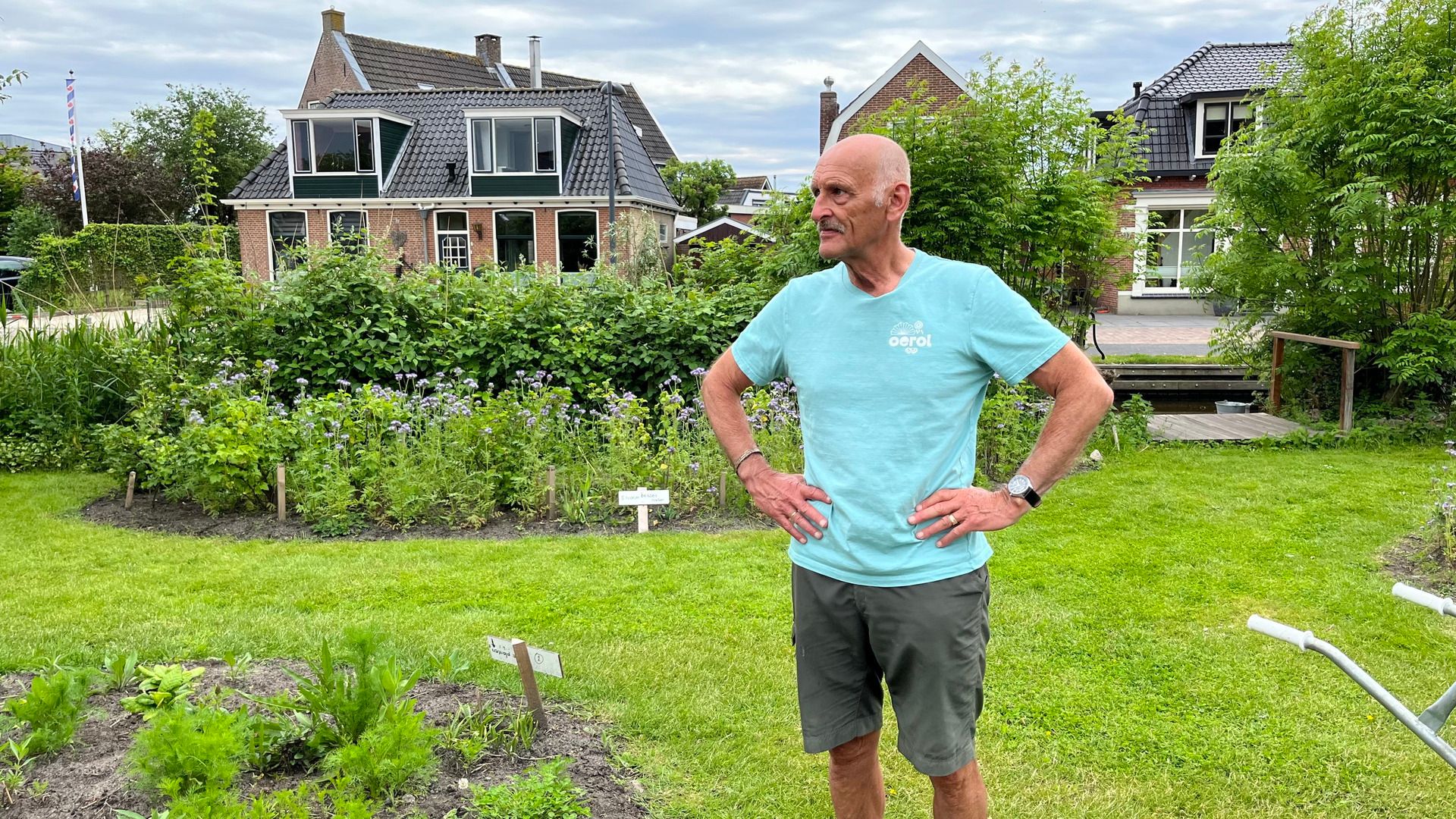Rein Huitema yn de mienskipstún