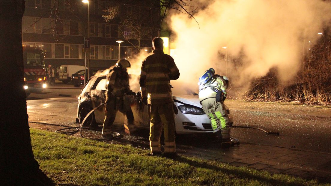 Archieffoto. Niet de autobrand uit het verhaal.