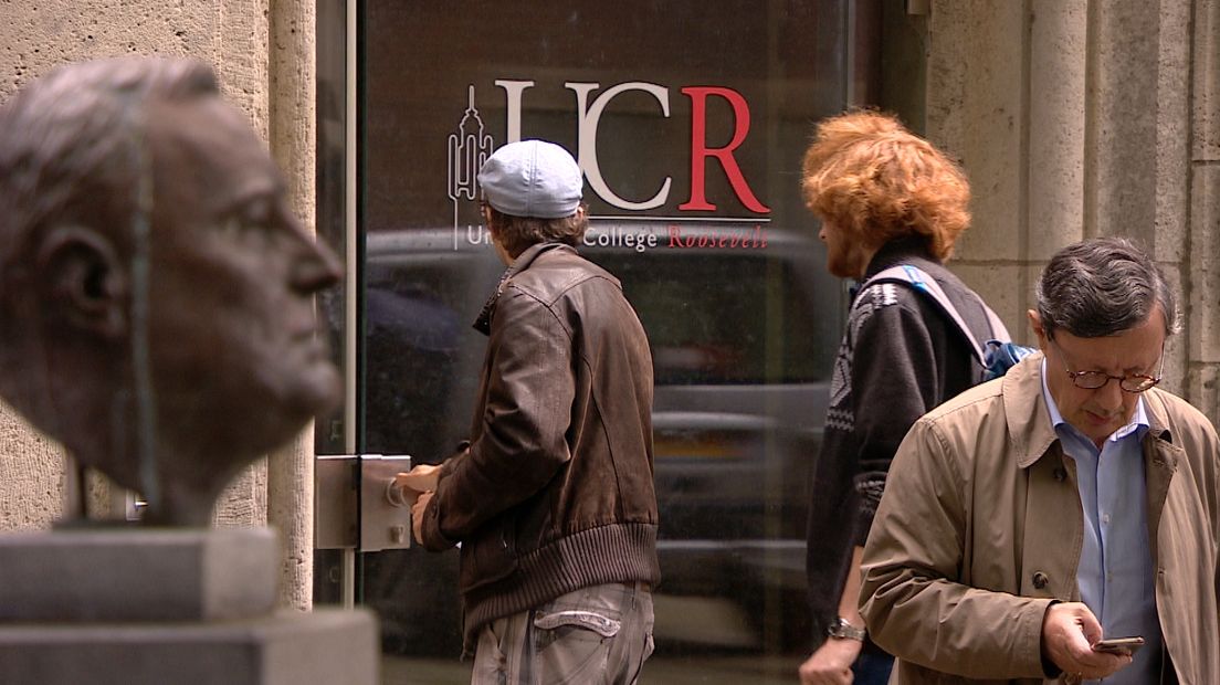UCR-studenten in Middelburg