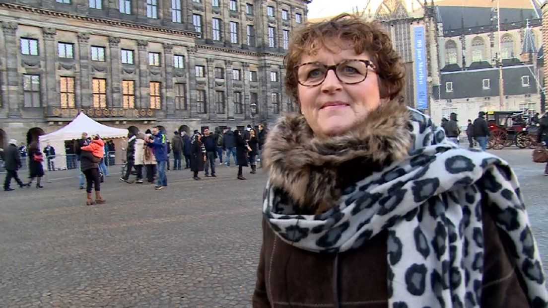 Annette Stekelenburg in Amsterdam (Rechten: RTV Drenthe)