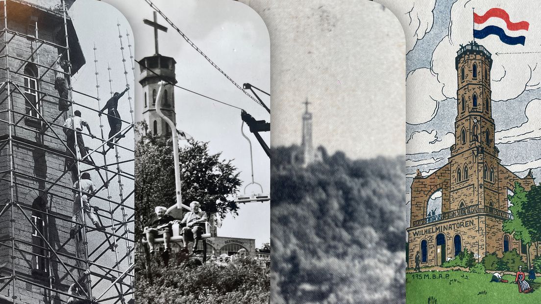 De Wilhelminatoren in Valkenburg heeft 119 jaar overeind gestaan
