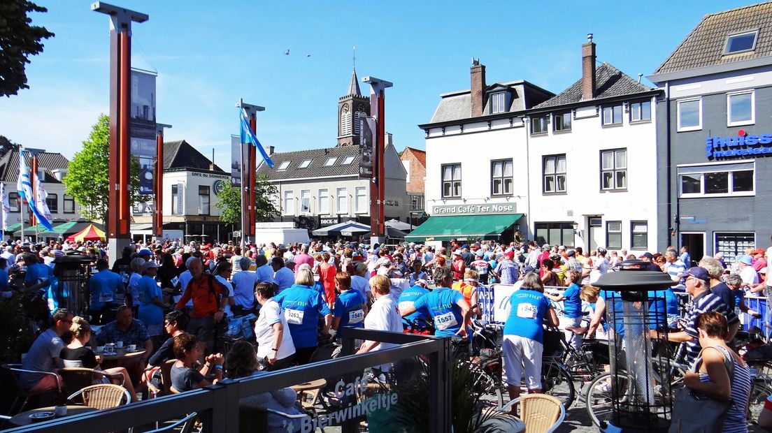 Routes Ride for the Roses in Zeeuws-Vlaanderen aangepast