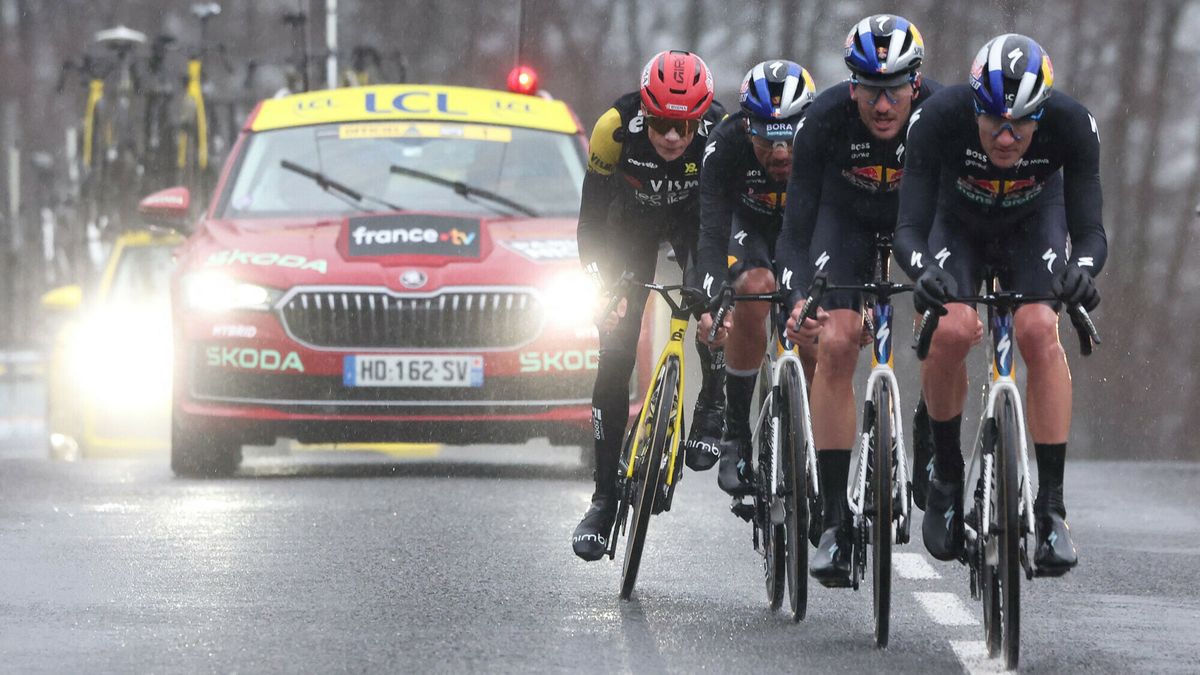 Hoofdrollen en één podiumplaats voor Van Dijke-broers na slijtageslag in Parijs-Nice