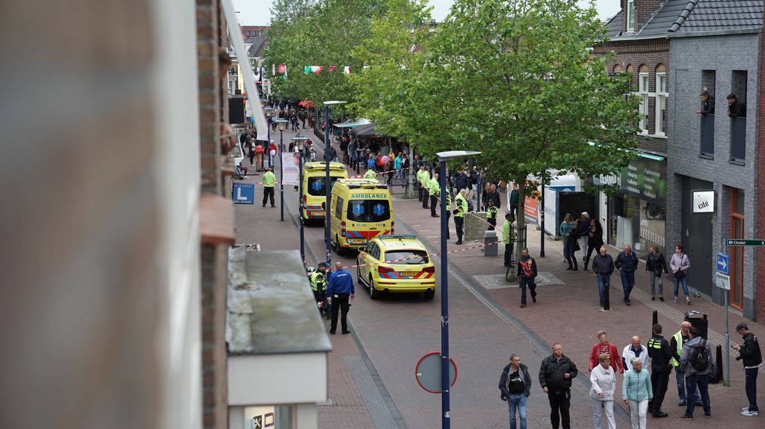 Het schietincident gebeurde op 27 juni in een woning aan de Rolderstraat (Rechten: RTV Drenthe/Kim Stellingwerf)