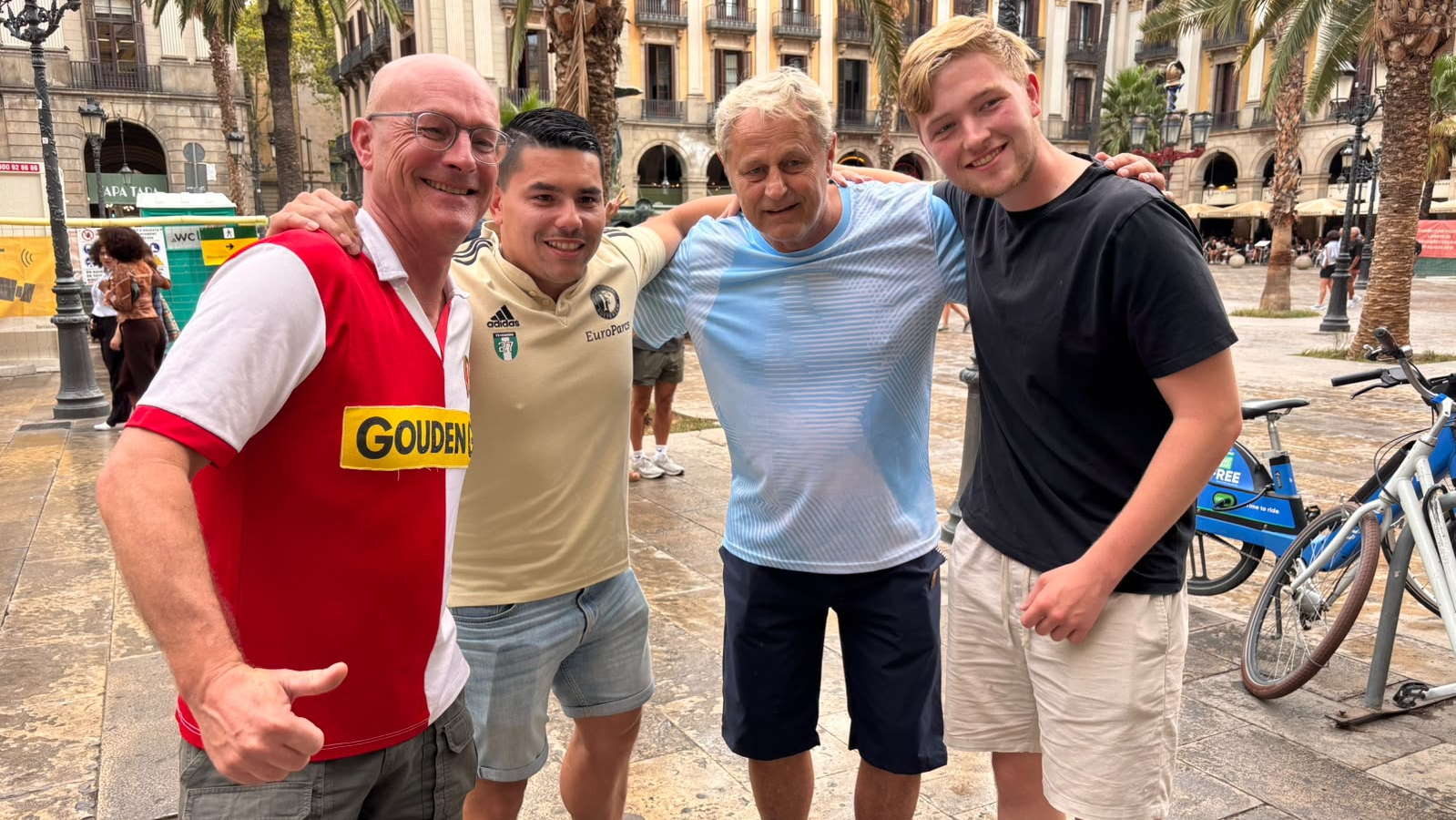 Peter Houtman is ook van de partij in Barcelona