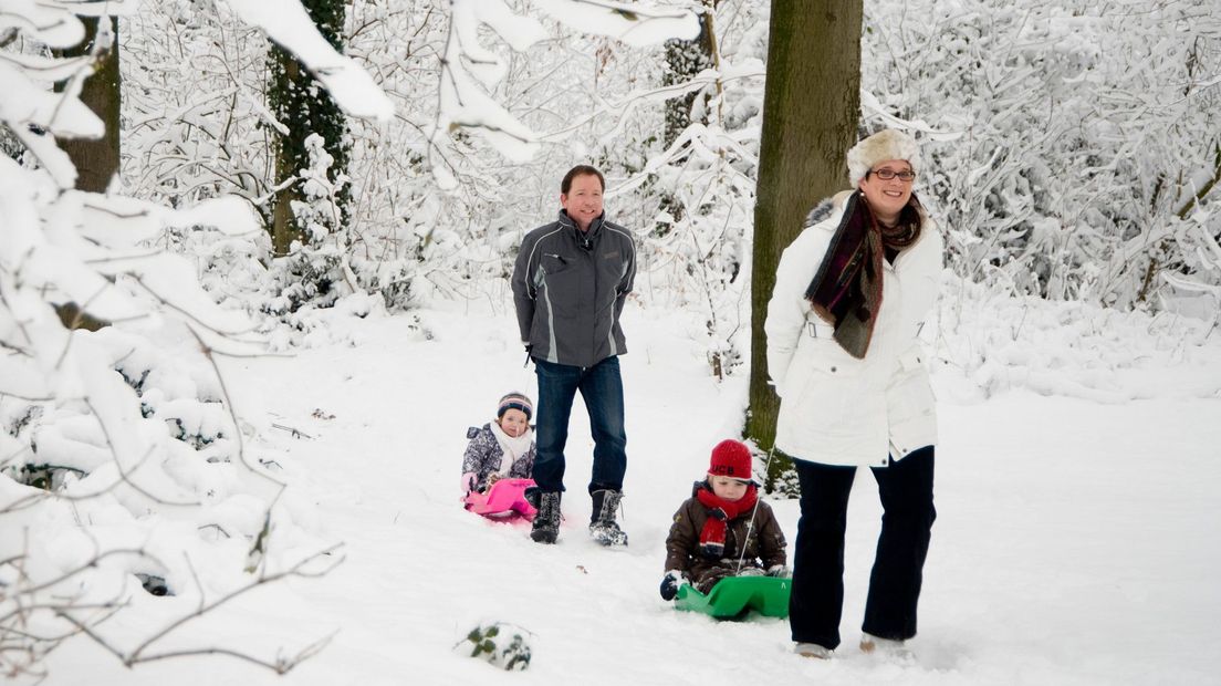 De laatste witte kerst in Nederland was in 2010