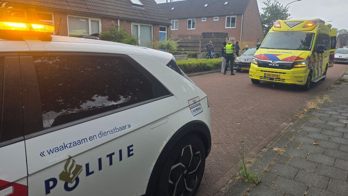 Gewonde na botsing tussen fatbike en auto in Assen