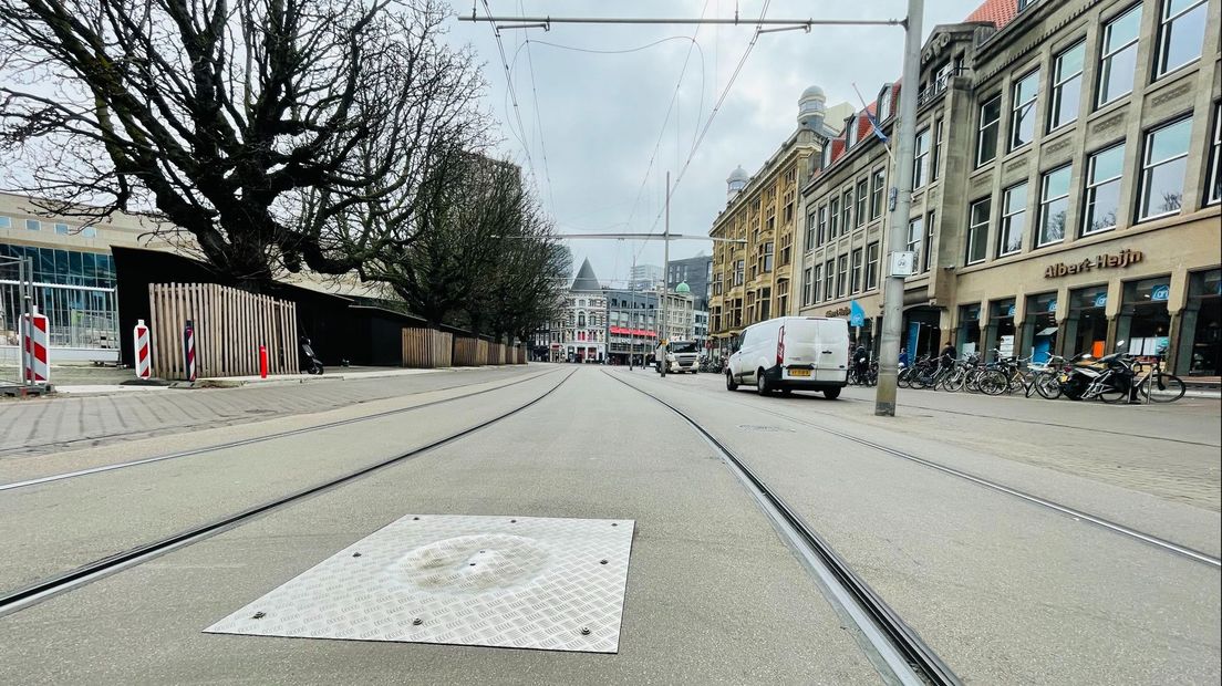 Het werkloze broertje van de horrorpoller aan de Hofweg in het centrum van Den Haag