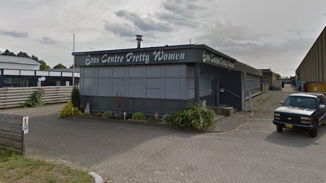 Het pand van Pretty Women werd gesloten door de gemeente (Rechten: Google Streetview)