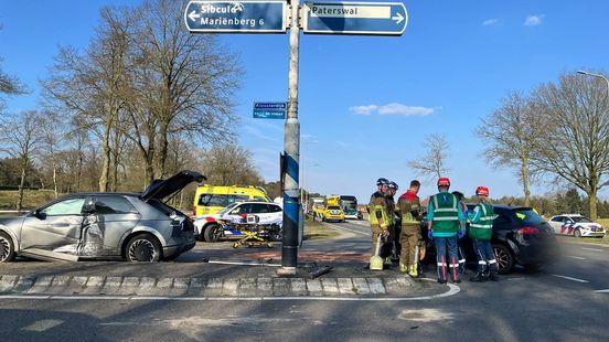 Ongeval in Sibculo: een gewonde. Ongeval in Sibculo: een gewonde.