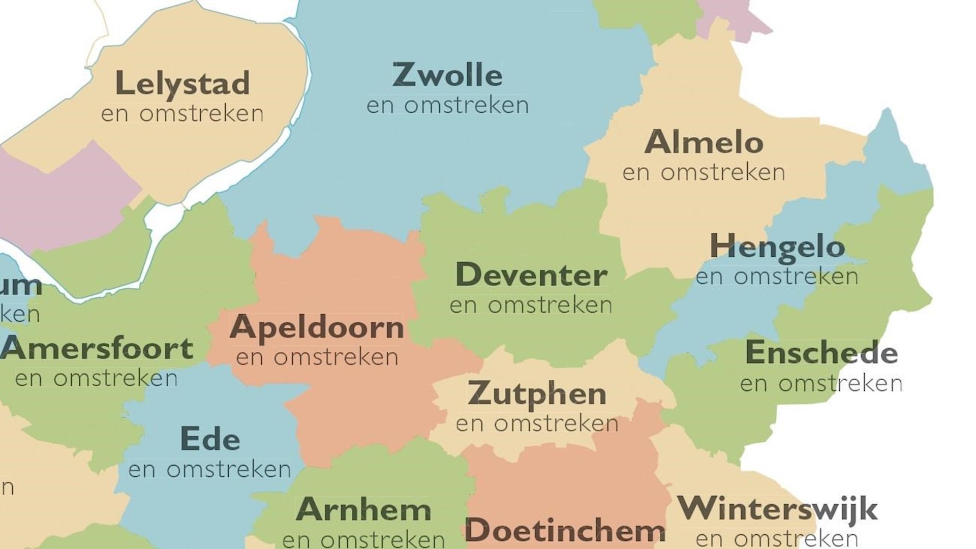 Atlas voor Gemeenten: vijf gemeenten is voldoende voor Overijssel - Oost