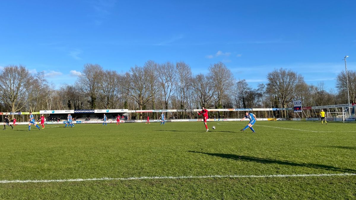 vv Noordscheschut komt tekort tegen degradatieconcurrent ASV De Dijk