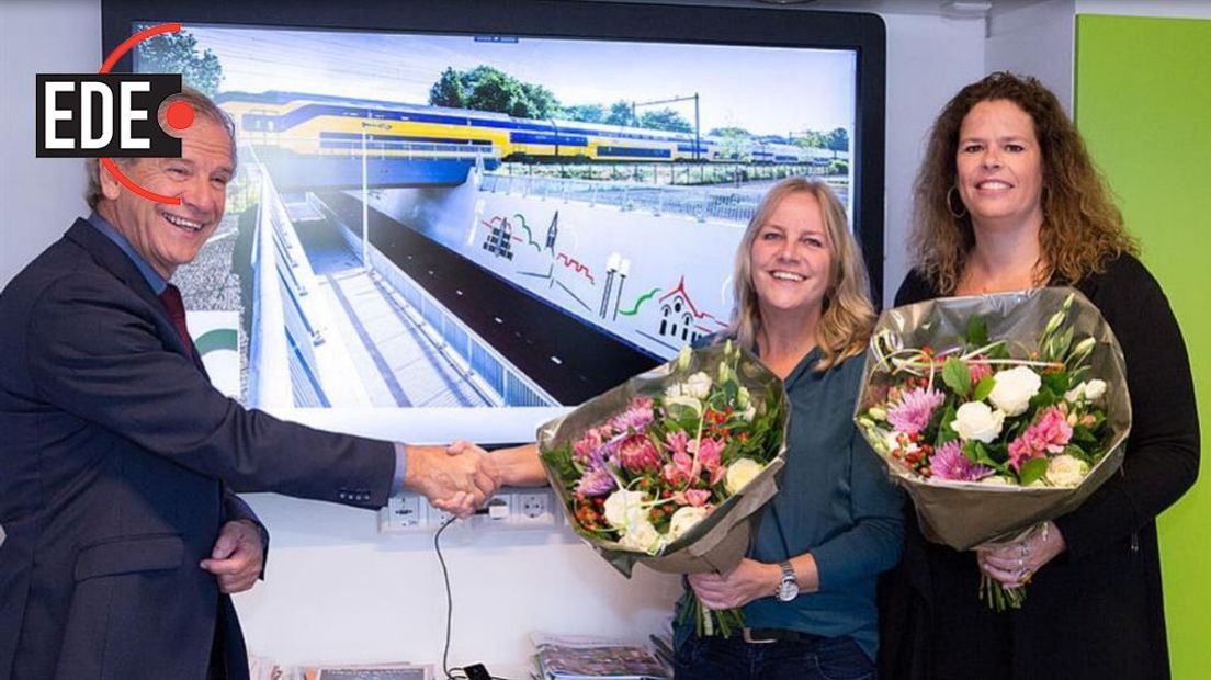 De Somatunnel wordt opgesierd met het kunstwerk Skylijn Ede van Paulien Tempelman en Heleen van Keulen. Bijna 900 mensen hebben afgelopen weken gestemd op één van de vijf voorgedragen ontwerpen. Uiteindelijk koos 41 procent voor Skylijn Ede.