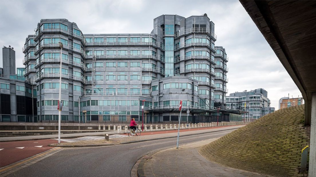 Het kantoor van de AIVD aan de Europaweg in Zoetermeer.