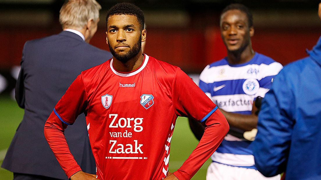 Sylla Sow, hier op archiefbeeld, maakte de enige goal tegen Jong Ajax