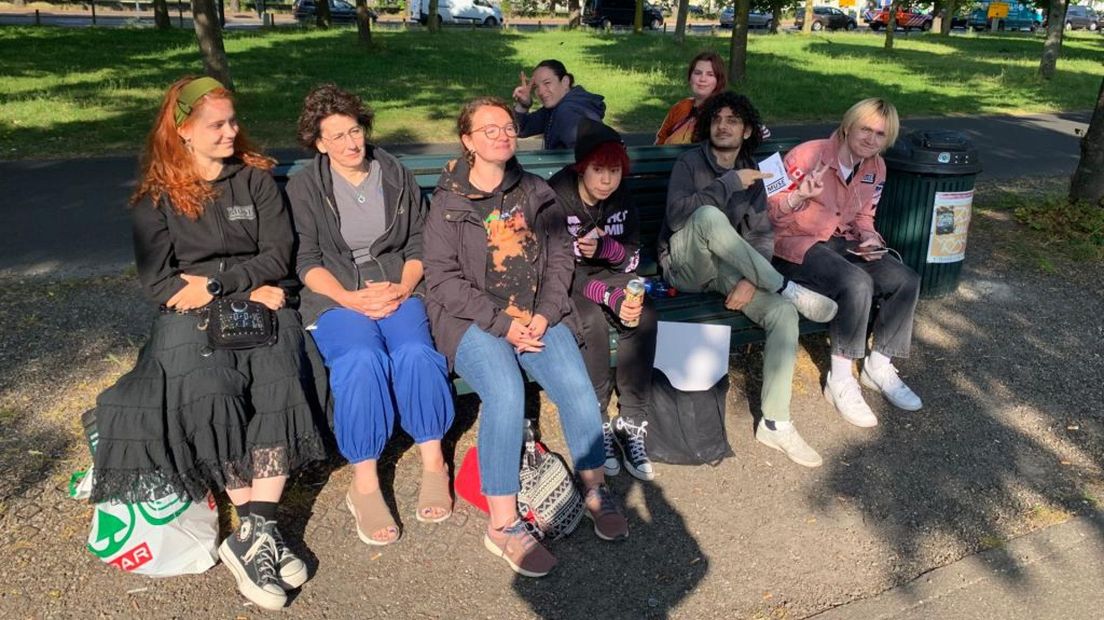 De superfans waren er woensdagochtend om 8.30 uur al