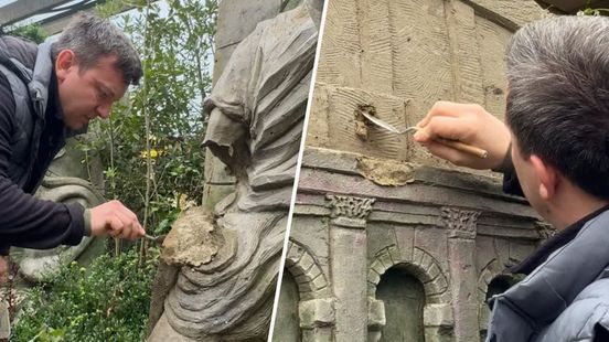 Hoofd verdwenen en Colosseum ingestort: regen richt schade aan in Garderen