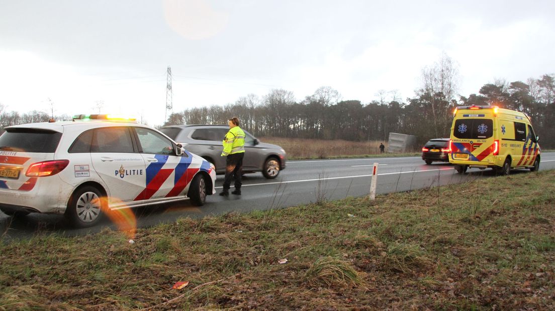 Flinke file op A1 na ongeval bij Azelo