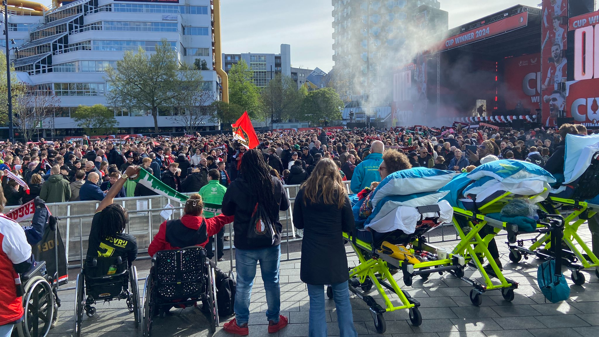 Jan-Hein Is Als Laatste Wens Bij De Huldiging Van Feyenoord: 'Het Kan ...