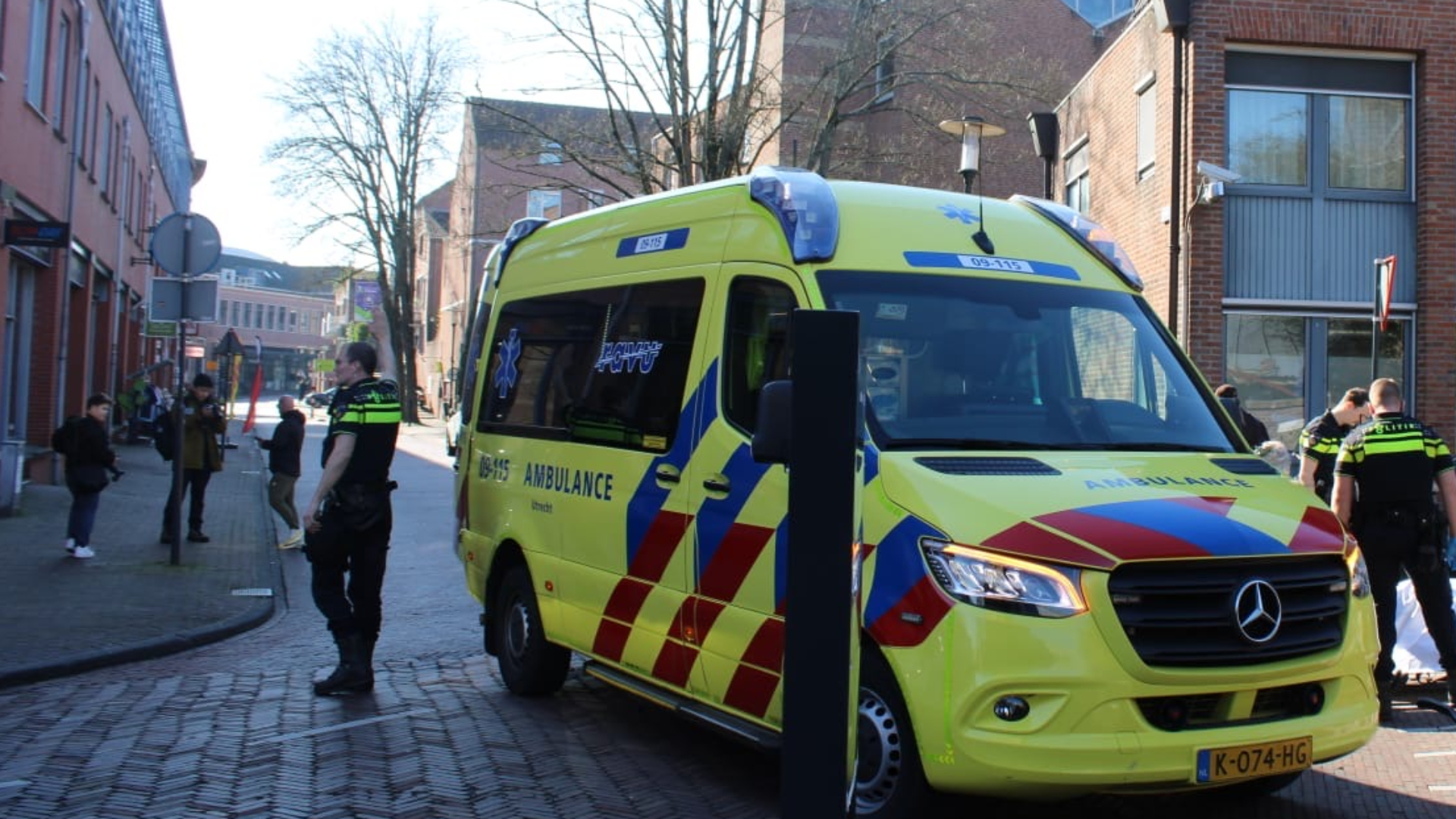 Fietser raakt gewond bij ongeluk Amersfoort