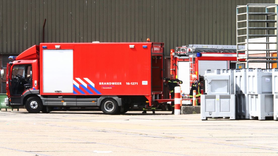 Groot alarm bij de vleesfabriek in Sassenheim