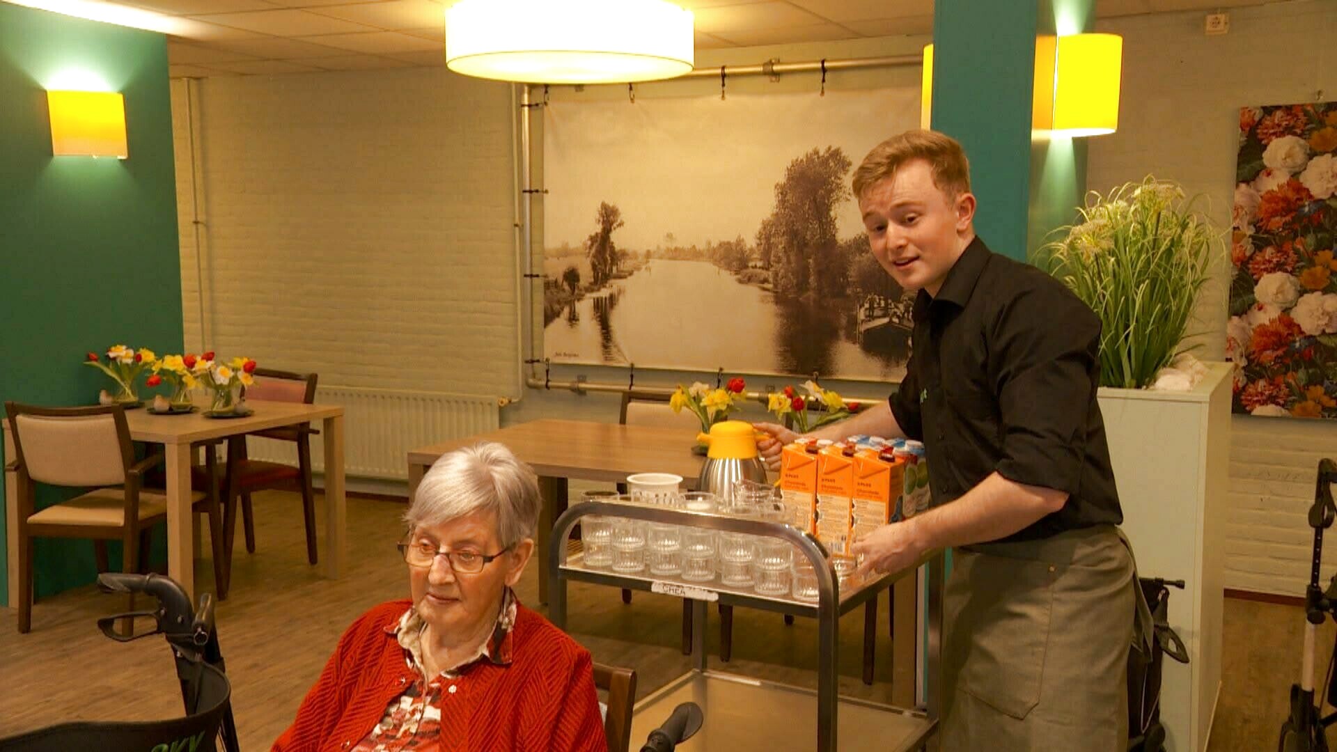 Steven Harm Zwarts bringt it drinken del
