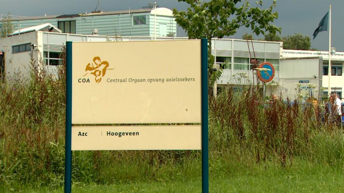 Op het terrein van het azc in Hoogeveen opent 18 december een zogeheten ebtl (Rechten: archief RTV Drenthe)