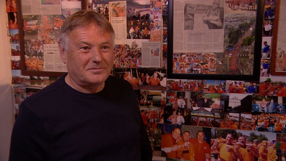 Jan Baart is groot fan van Oranje