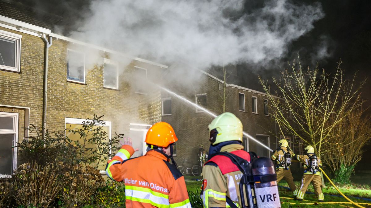 Geen gewonden bij woningbrand Koudum