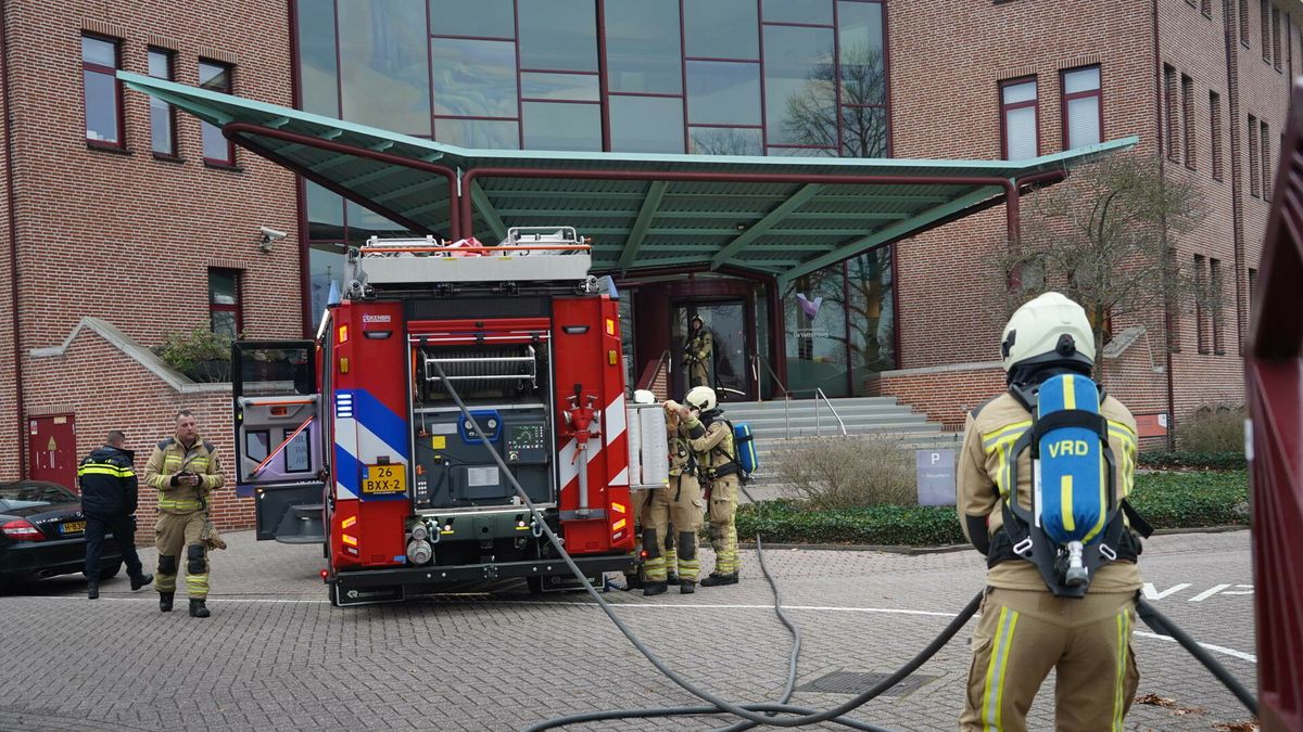 Gezondheidscentrum Coevorden ontruimd vanwege brand