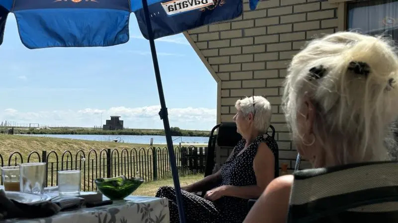 Bertha en Jeanette zaten op de voorste rij