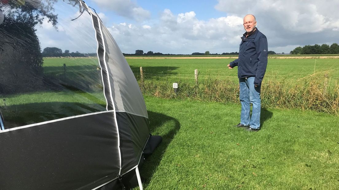 Campingbaas Joop Mocking is opgelucht na de uitspraak van de Raad voor State