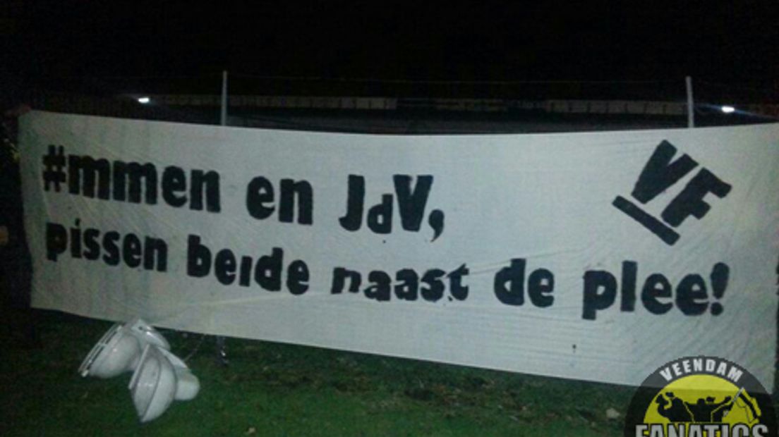 Actie van Veendam Fanatics