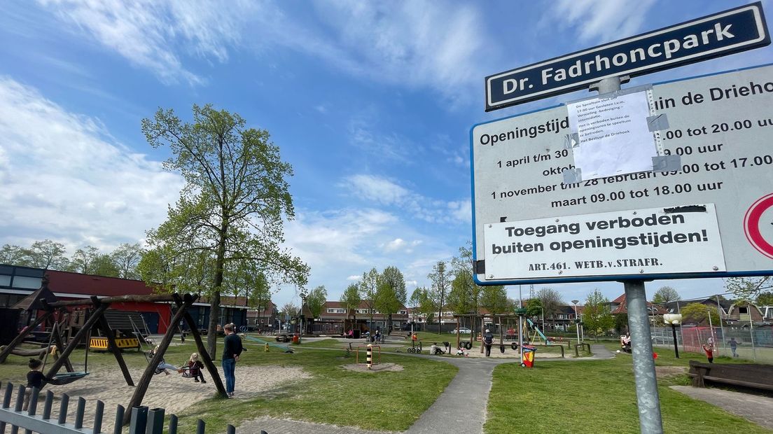 Speeltuin De Driehoek sluit eerder vanwege vandalisme en intimidatie.