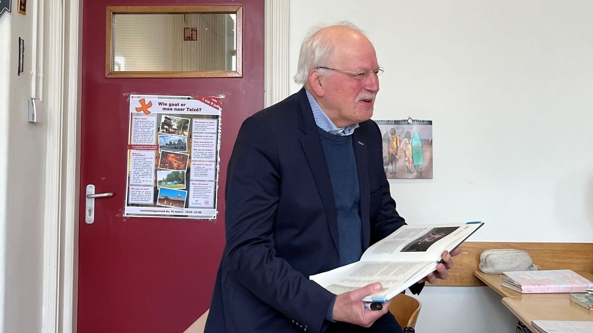 Na een lange carrière in de rechterlijke macht wordt Herman Hermans (74) gymnasiumdocent
