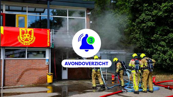 Brand bij voetbalvereniging en vermiste Maxim gevonden op zaterdag 9 mei