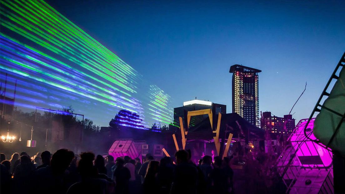 Het festival LASERFEST in 2018