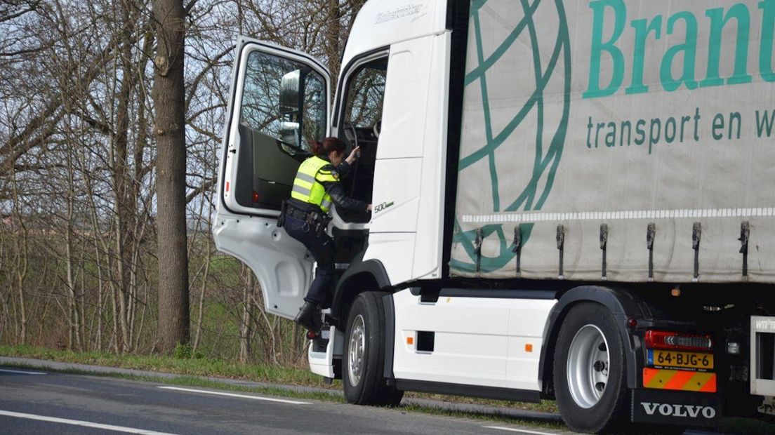 Aanrijding tussen Blokzijl en Steenwijk op de N333