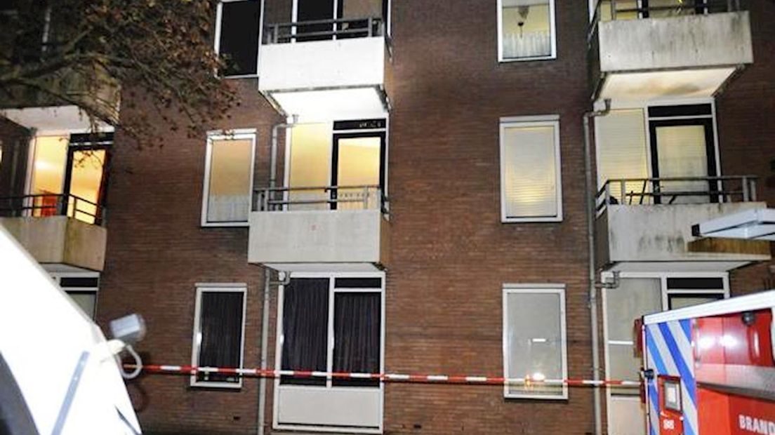 Flat van slachtoffer