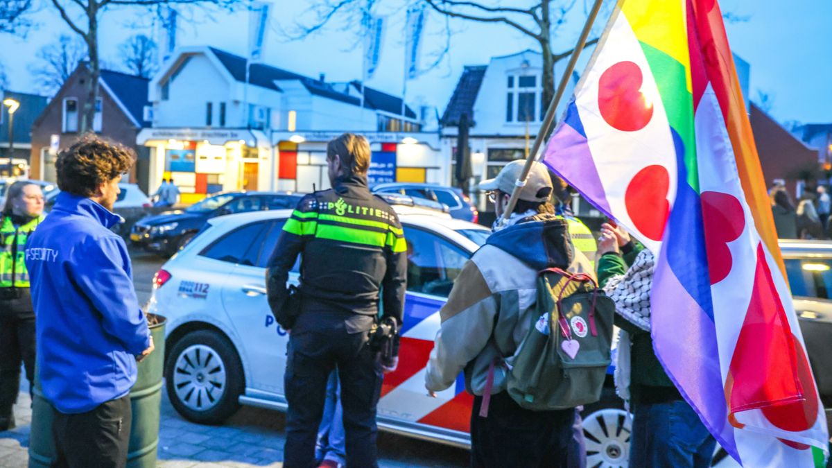 Twee mensen aangehouden bij demonstratie in Drachten