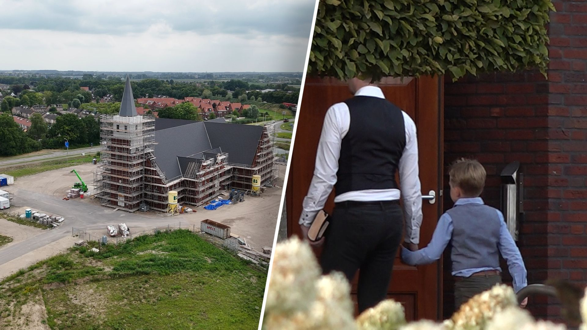 Enorm contrast: duizend kerken sluiten hun deuren, maar hier barsten ze uit hun voegen