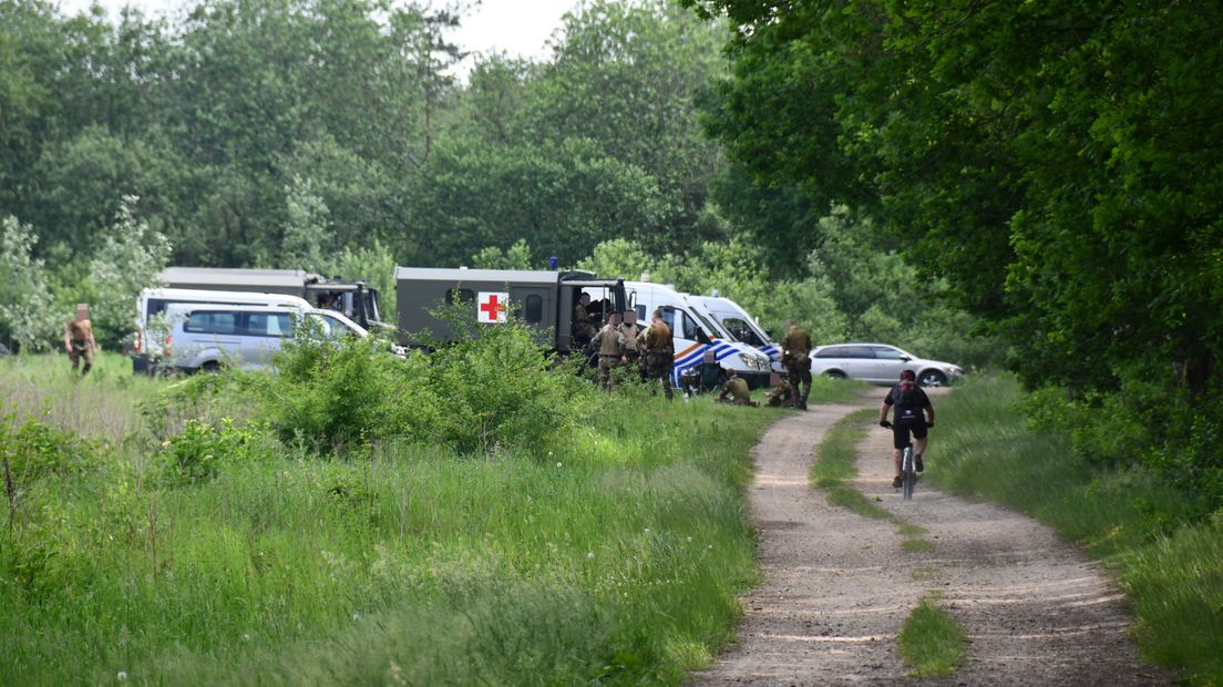 In België wordt al weken gezocht naar de militair