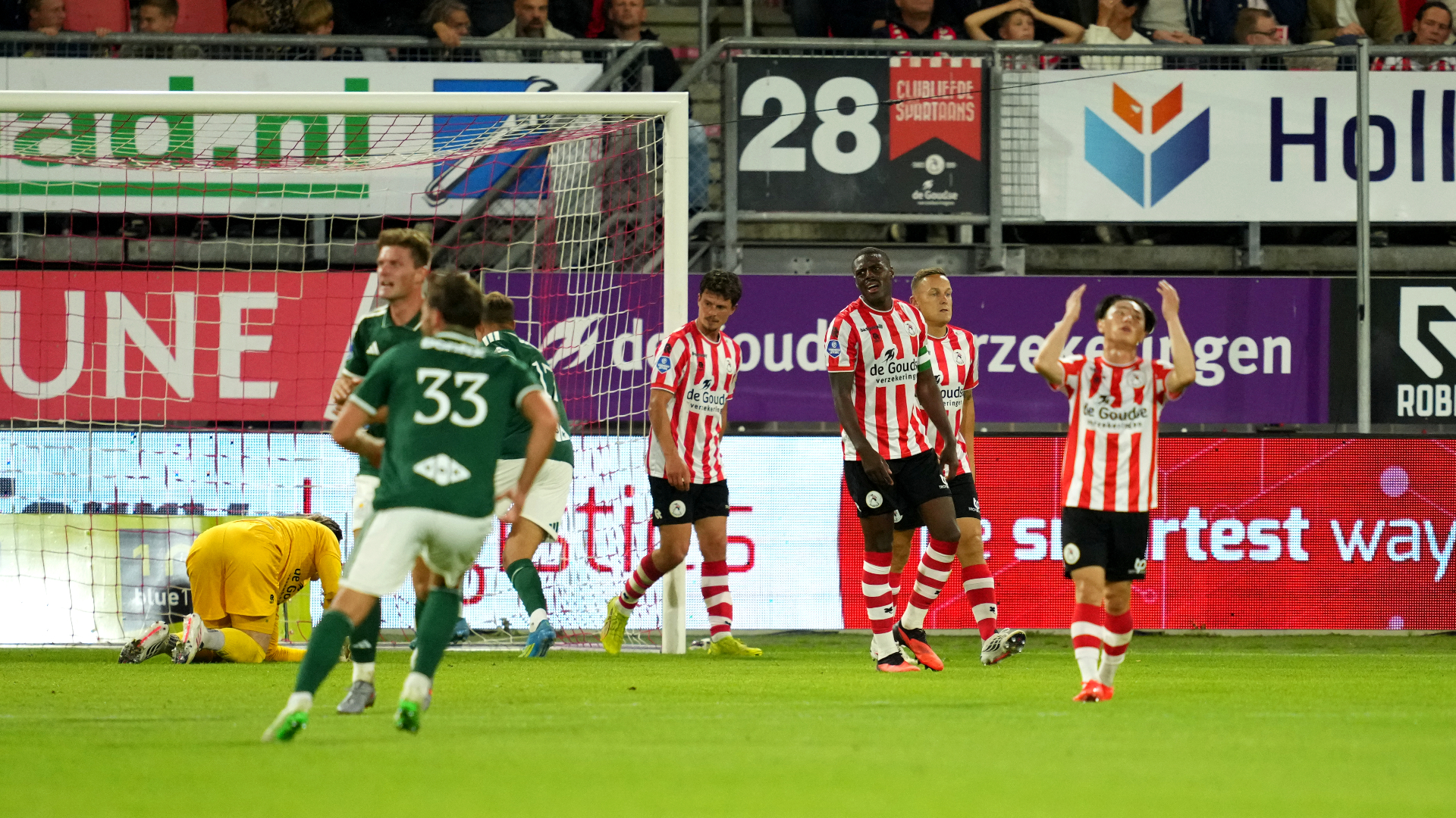 Sparta baalt van gelijkmaker Koen Kostons