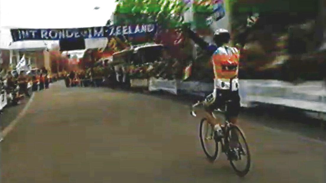 Jelle Nijdam wint Ronde van Midden-Zeeland in 1996