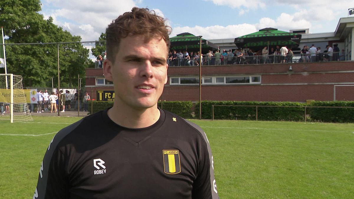 FC Assen-trainer Frank Wolters: 'Zuur, maar ben wel trots'